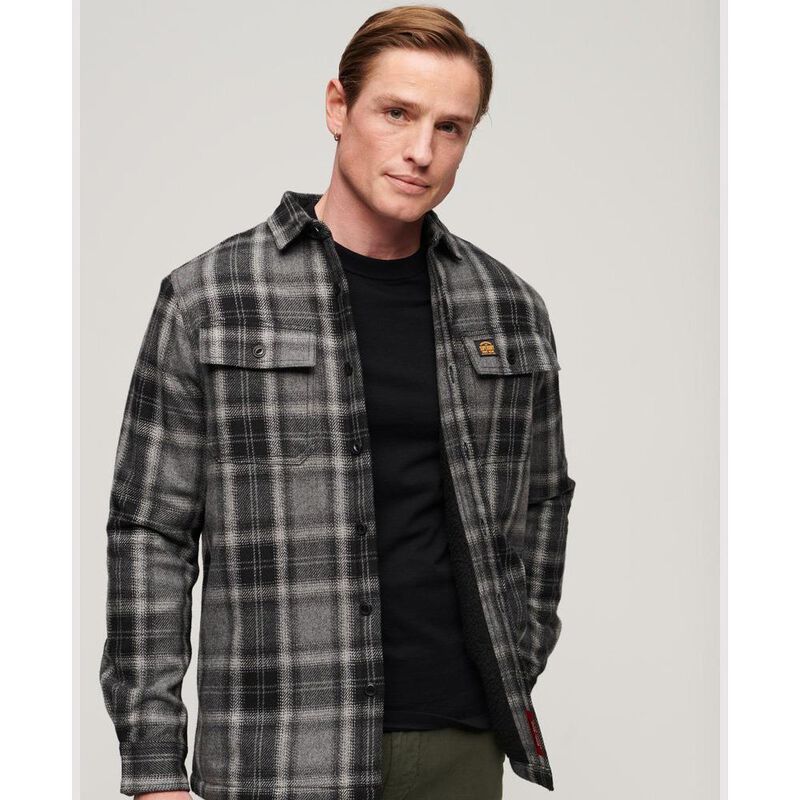 Superdry Wool Miller Overshirt image number 1